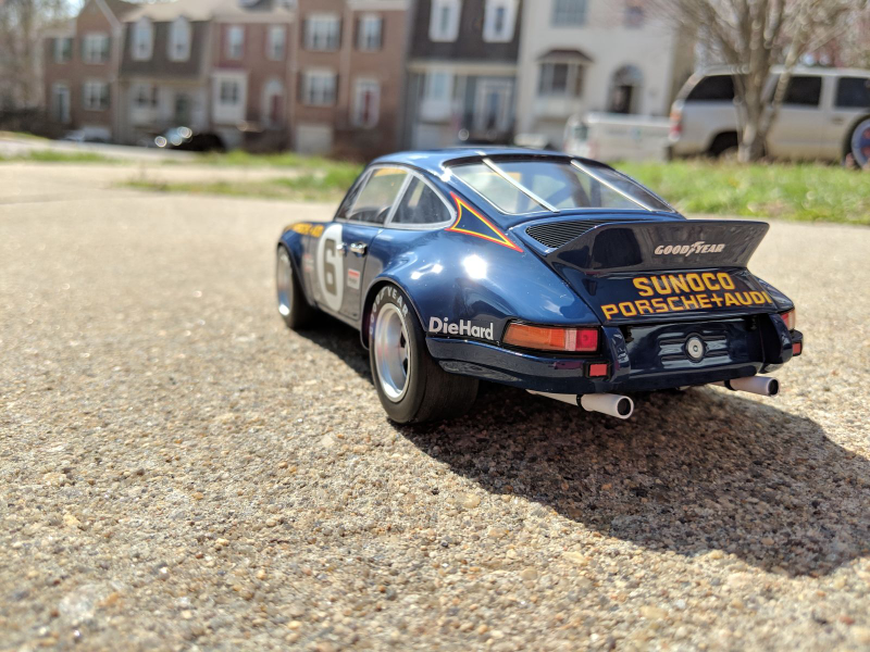 Illustration for article titled LaLD Car Week 2019 - Day 5, 1970s: 1973 Sunoco Blue Porsche 911 2.7RSR